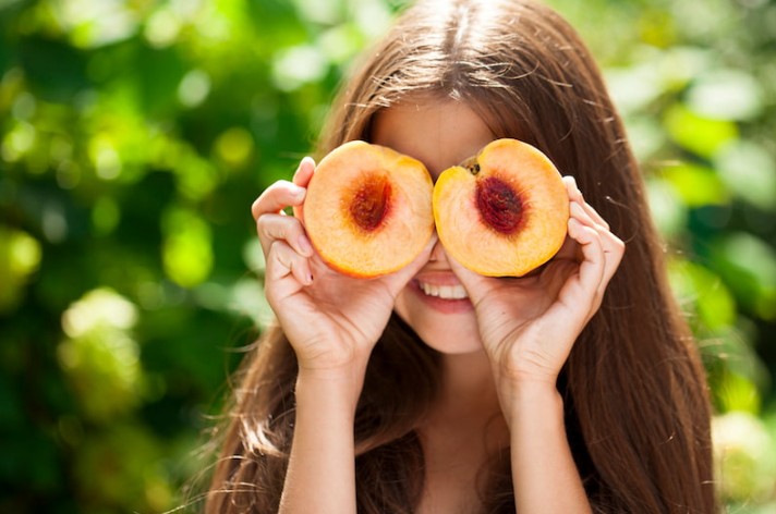 Comida nutritiva para la salud de los ojos